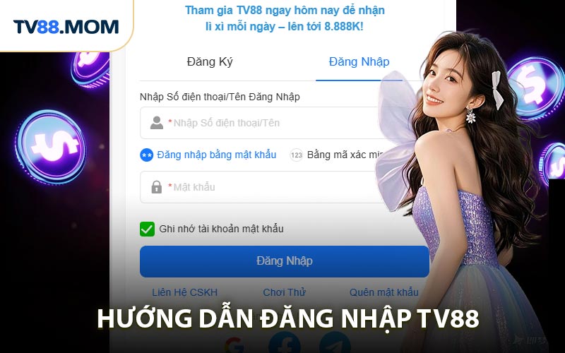 Đăng Nhập TV88 An Toàn Bảo Mật Tuyệt Đối Cho Người Chơi